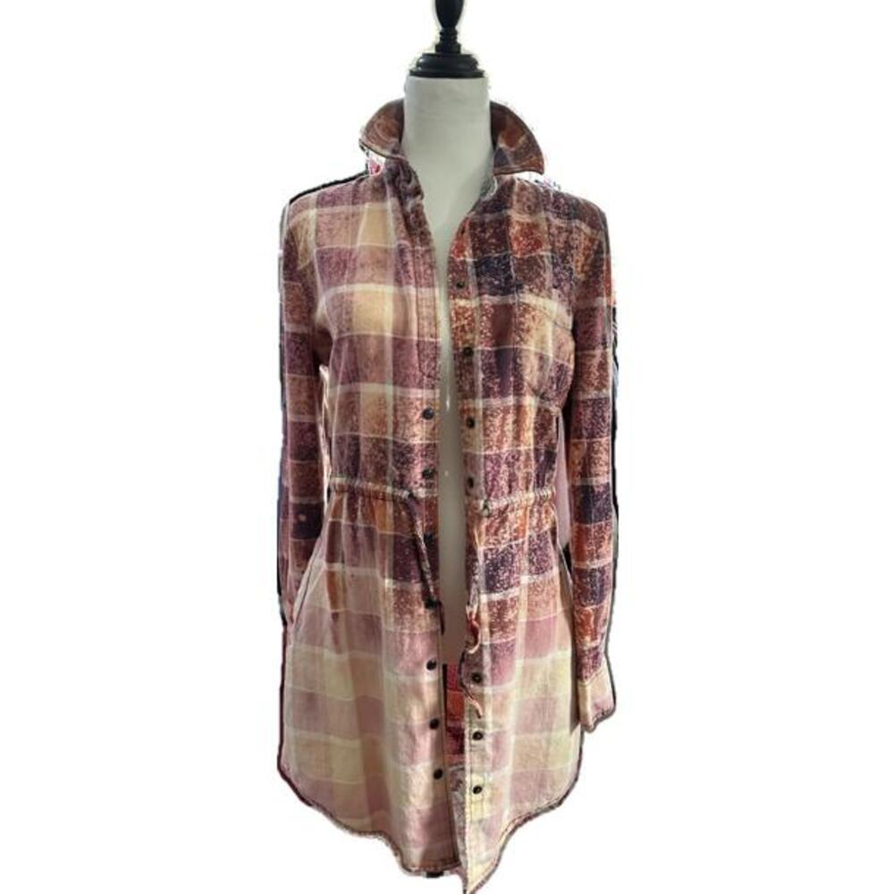 Vintage Upcycled Plaid Shirt Dress โ One of a Kind by Gatto ReLoved - Picture 14 of 14